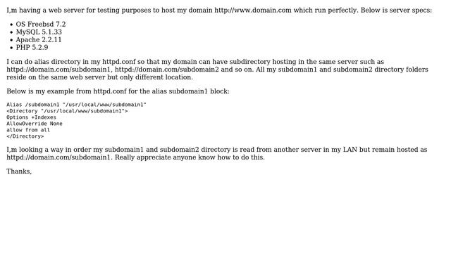 DevOps & SysAdmins: Configure httpd.conf alias/subdirectory point to another server (2 Solutions!!) смотреть онлайн