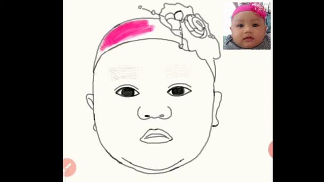 Sample Portrait | first try using mobile phone | Sketch 2020, Davy and Mom's Vlog смотреть онлайн