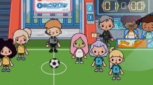 МАМА РОДИЛА НА ФУТБОЛЬНОМ СТАДИОНЕ в ТОКА БОКА!!! Toca Boca Life World