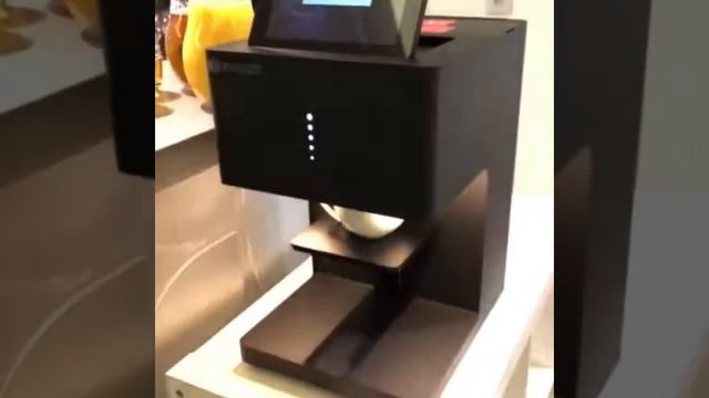 Кофе Принтер EVEBOT COLOR (Печать на Кофе) смотреть онлайн