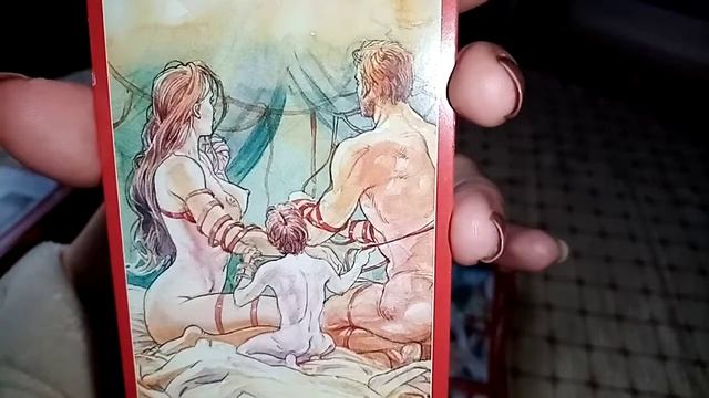 АСМР обзор колоды таро "Магия Наслаждений" смотреть онлайн