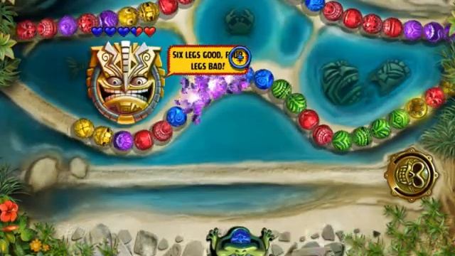 Zuma's Revenge Heroic Frog (Zone 4) Kolo Kamari Boss (Happy New Year!) смотреть онлайн