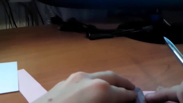 Мини-вертолет из бумаги(листок для заметок) смотреть онлайн