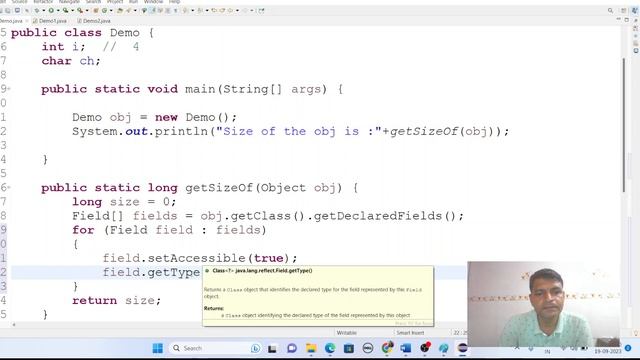 How to calculate the size of object in java Part-1 смотреть онлайн