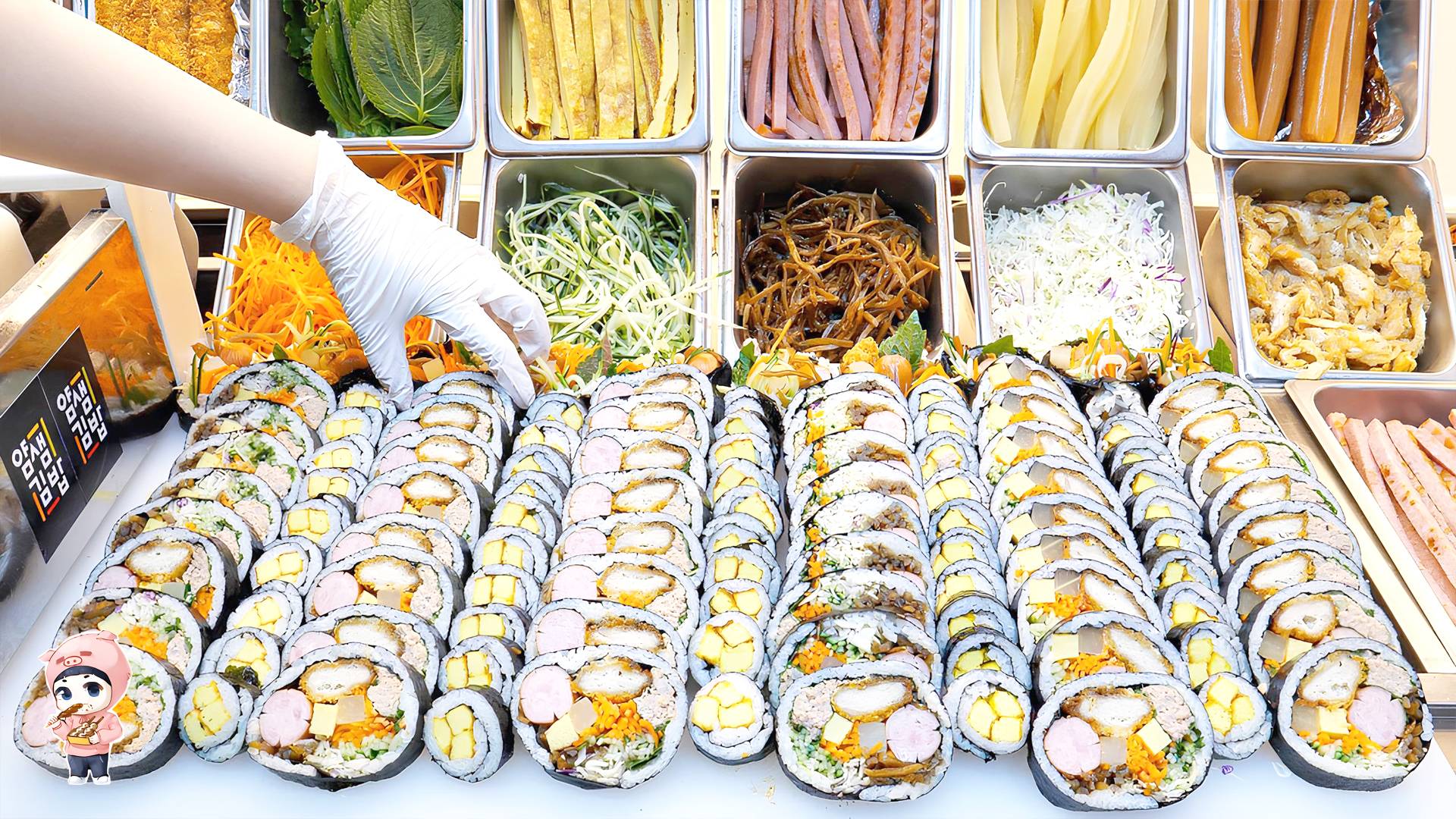 Массовое производство еды | Лучший корейский стрит-фуд! УЛИЧНАЯ ЕДА КОРЕИ + Моя новая любимая еда!