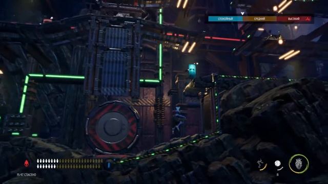 Нескончаемые шахты с мудаконами. Игра "Oddworld: Soulstorm" (PS5) - часть 11. смотреть онлайн