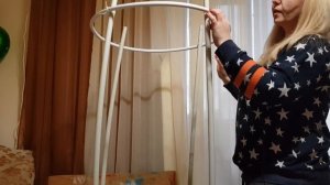 Как сделать воздушный шар с корзиной из шариков.