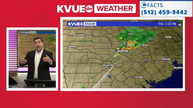 Austin severe weather: KVUE's Albert Ramon gives update to weather headed to the Austin area | KVUE смотреть онлайн