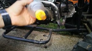 Замена масла на квадроцикле Hamer 125