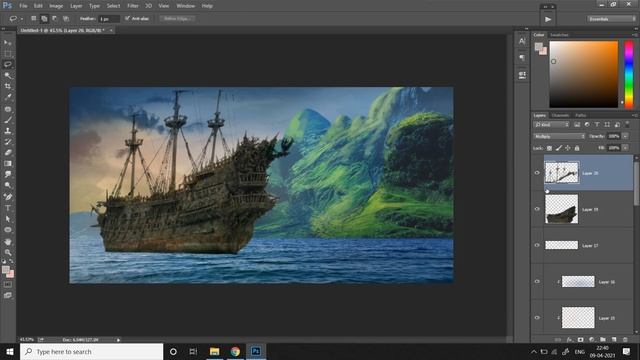 Guide to Photobashing - Concept Art Tutorial For Beginners | Photoshop Digital Painting Techniques смотреть онлайн