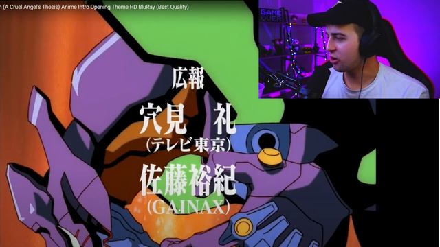 Neon Genesis Evangelion Opening Reaction
