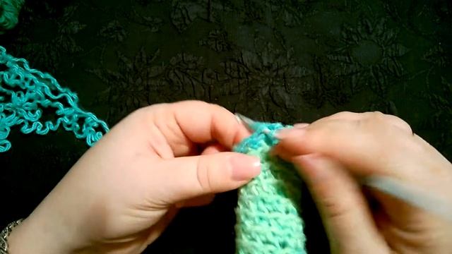 Вязанный чехол на бутылку