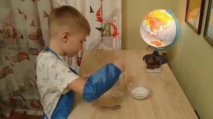 Опыт по окружающему миру с морской водой. 1 класс