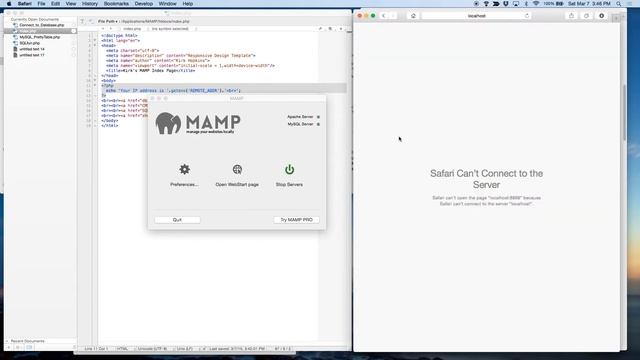 Using MAMP with Other Devices смотреть онлайн