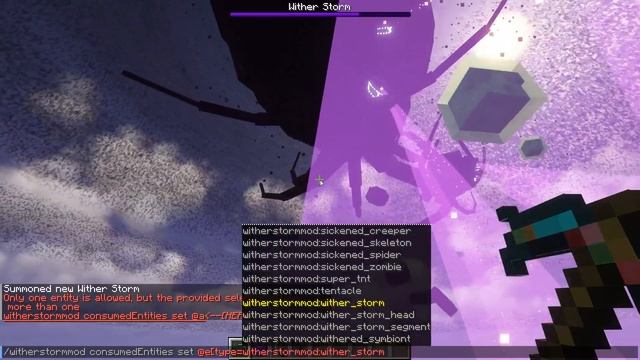 Minecraft 1.19.2 - Cracker's Wither Storm Mod смотреть онлайн