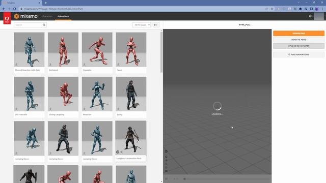 Mixamo - Character Rigging & Animation(TIMELAPSE) смотреть онлайн