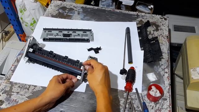 HOW TO REPLACE FUSER FILM HP LASERJET P2035 PRINTER смотреть онлайн