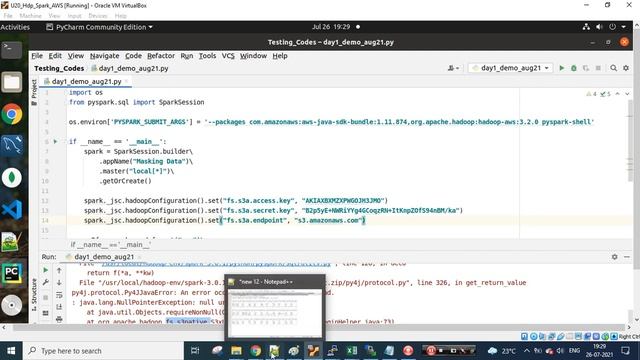 Masking Credit Card Data PySpark AWS смотреть онлайн