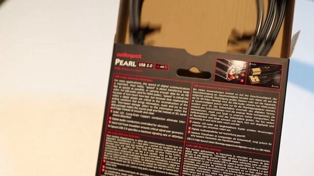 UNBOXING: AUDIOQUEST PEARL USB A TO B смотреть онлайн