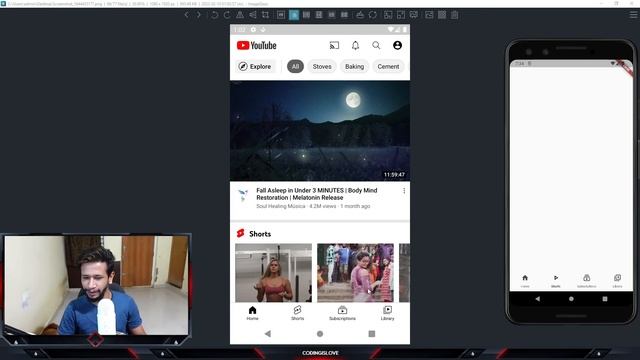Flutter Tutorial (Only UI) - Building Youtube UI in 30 Mins смотреть онлайн