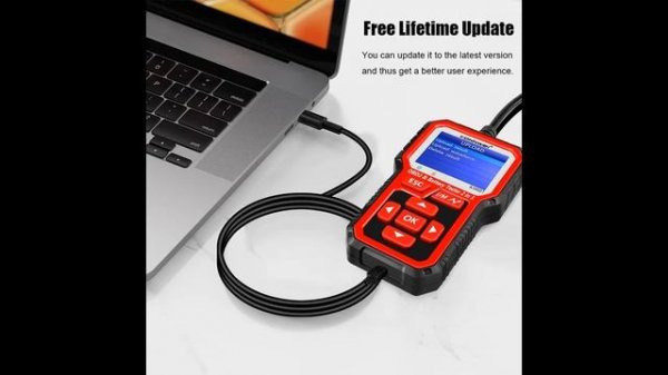 KONNWEI KW681 OBD2 Scanner 6V 12V Car Battery Tester