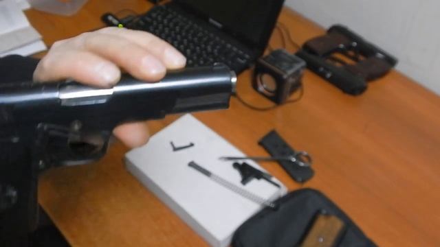 Обзор. Холостой Пистолет ТТ-СО Курс С разборка. 1 часть.