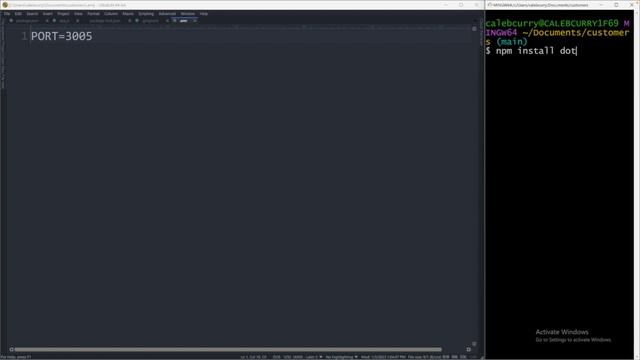 Environment Variables and dotenv - Node.js Tutorial 12 смотреть онлайн