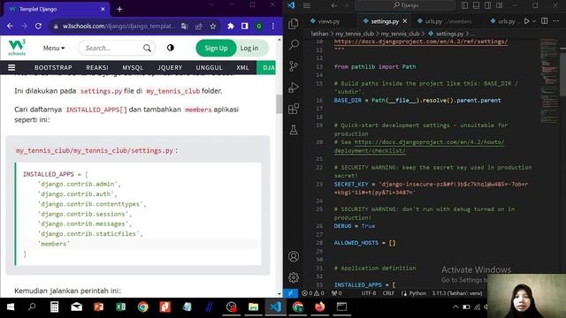 Django Tutorial - Pemrograman Berorientasi Objek смотреть онлайн