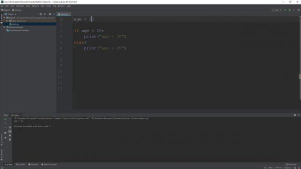 Курс Python 3 _ Условный оператор if, elif и else (1080p)