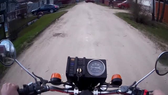 Легкий тест драйв мотоцикла ИЖ Планета 4 смотреть онлайн