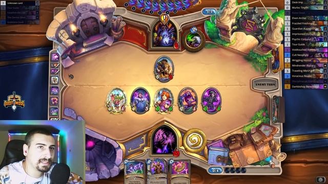 0 Mana 8/8s For Priest! Forget About Quest Warlock! Shadowform Priest is Better! | Hearthstone смотреть онлайн