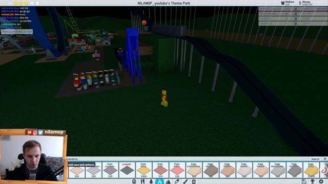 №964: НОВАЯ ГОРКА В ПАРКЕ АТТРАКЦИОНОВ В РОБЛОКС - Roblox - Theme Park Tycoon 2 смотреть онлайн