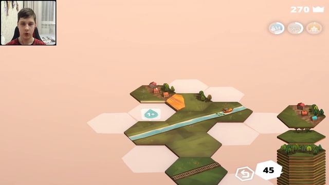УСПОКАИВАЮЩАЯ ИГРА Dorfromantik смотреть онлайн