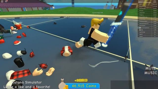 СИМУЛЯТОР КАТАНЫ! ROBLOX смотреть онлайн