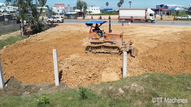 Ultimate Update !! Small Project Successfully 100% Completed By DUMP TRUCK & Bulldozer Fill The Lan смотреть онлайн