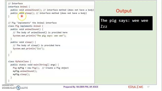 JAVA - MODULE 3 - TOPIC 3 - INTERFACES смотреть онлайн