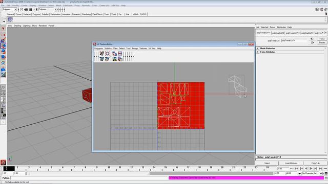 UV Mapping et Ambient Occlusion dans Maya8 [Part 1] смотреть онлайн