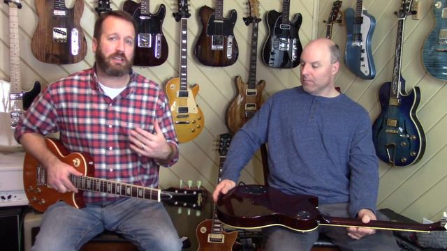 Part 1 Specs - Harley Benton vs Vintage vs Bad Cat Les Paul Copy Shootout смотреть онлайн