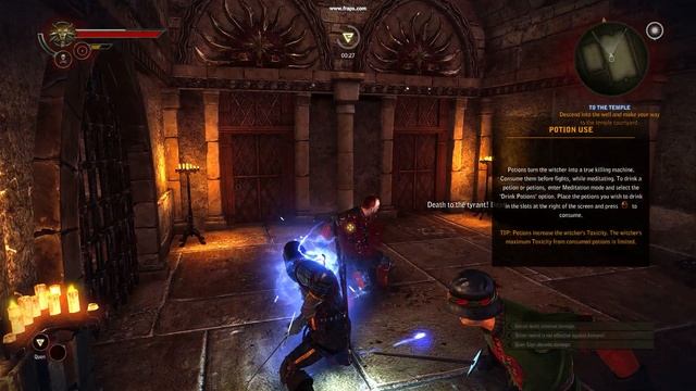 The Witcher 2 NVIDIA GTX 480 Gameplay смотреть онлайн