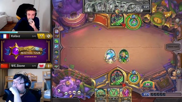 Kalàxz vs WE.Stone | Swiss Round 6 | Hearthstone Masters Tour Stormwind смотреть онлайн