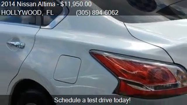 2014 Nissan Altima Base for sale in HOLLYWOOD, FL 33023 at J смотреть онлайн