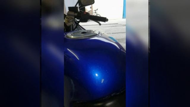 Покраска Кавасаки ZZR250 смотреть онлайн