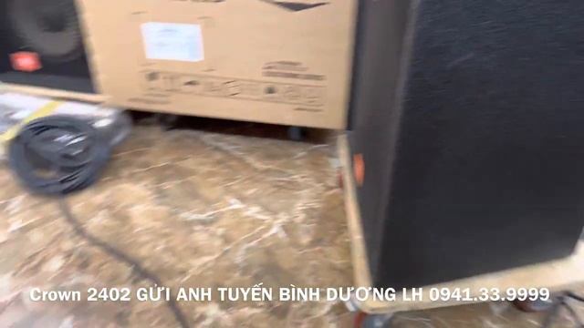 Crown Macro Tech 2402 Đẹp Cạn Lời Gửi A. Tuyến Bình Dương | Cao JBL смотреть онлайн