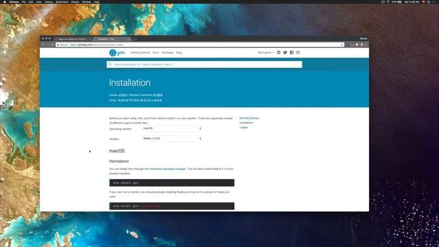 ReactJS: de cero a experto. Instalando yarn смотреть онлайн