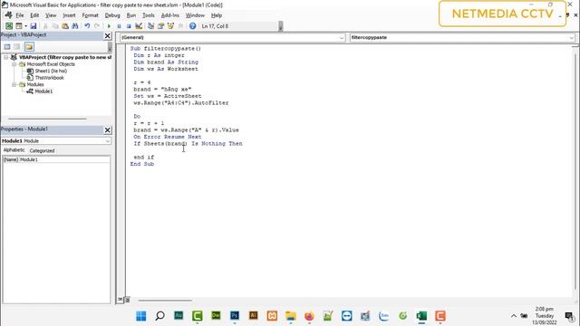 VBA Excel Lọc Filter Copy Paste nội dung qua sheet mới смотреть онлайн
