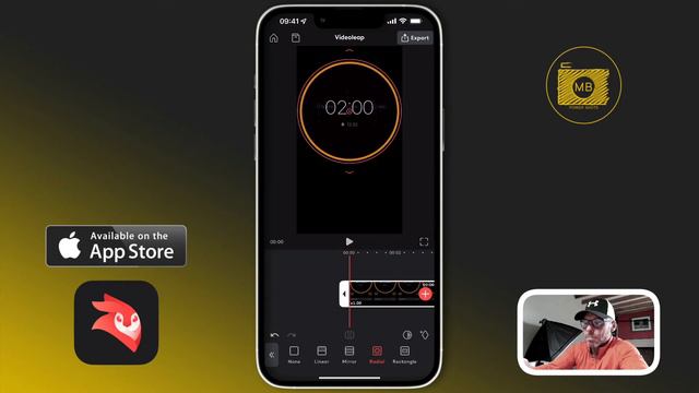Videoleap | Add a timer to your video смотреть онлайн