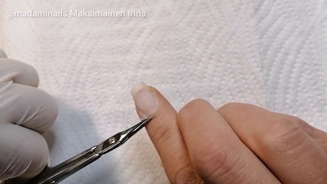 New Simple Manicure. Коррекция ногтей за час. #nails #manicure #ногти #маникюр