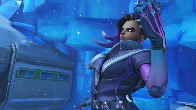 Overwatch. Сомбра: реплики, облики, хайлайты и эмоции (RUS) смотреть онлайн