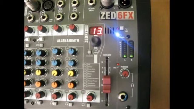 Allen&Heath Zed6Fx- подробный обзор блока эффектов (RUS) смотреть онлайн