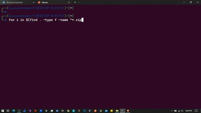 inline bash loop, find files and remove them based on provided condition смотреть онлайн